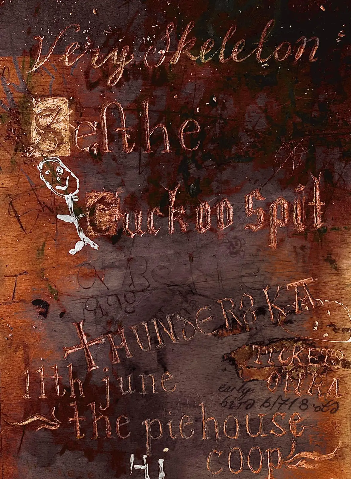 selthe, cuckoo spit, very skeleton, thunderska
