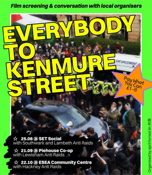 Everybody to Kenmure Street - Community Screening with Lewisham Anti Raids